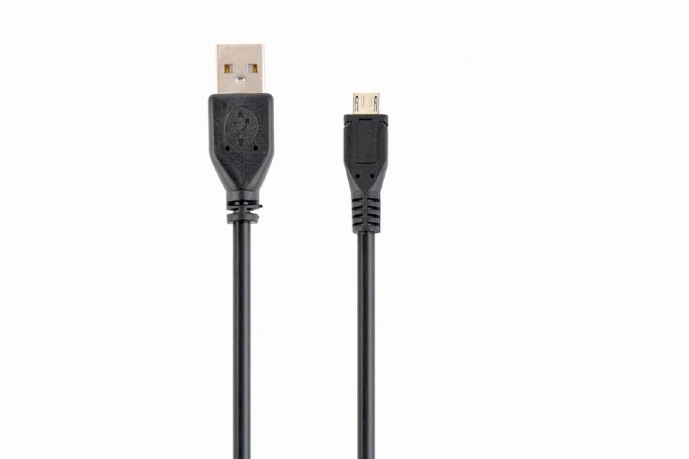 Кабель USB 2.0 Pro Gembird/Cablexpert CCP-mUSB2-AMBM-6, AM/microBM 5P, 1.8м, экран, черный (КИТАЙ)