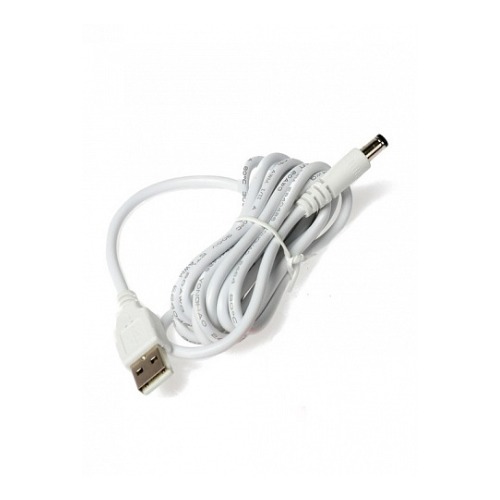 Кабель питания СТ-5 (USB Аm - цилиндр, длина 1,7 м.), белый