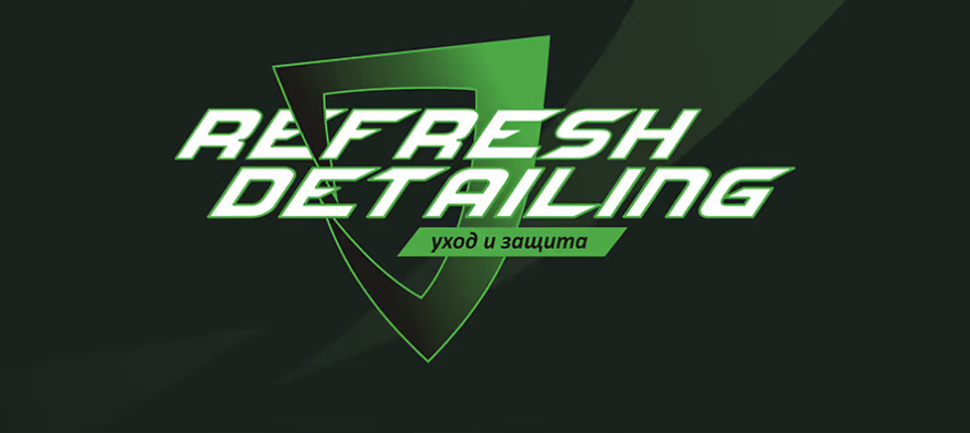 Разработка фирменного стиля для Refresh Detailing — полный ребрендинг и создание брендбука